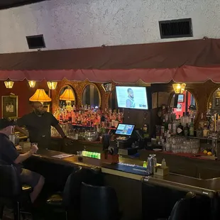 image of the bar from the interior
