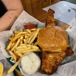 Fish sandwich