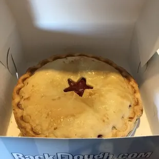 Strawberry rhubarb pie