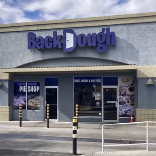 the front of a deli shop