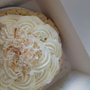 Coconut cream pie. So good!