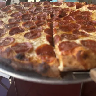 Pepperoni pizza