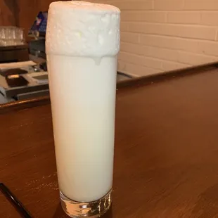 classic gin fizz....   elite bartender here.   better than the Roosevelt in New Orleans.