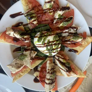 Chicken burrata salad