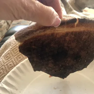 Burnt Pizza for Mother's Day