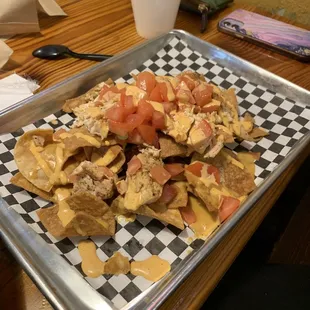 Chicken nachos