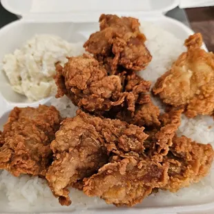 Lahaina Fried Chicken Plate