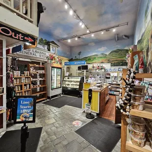 Pick-up takeout orders here and purchase some snacks!
