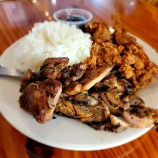 2 chicken entree