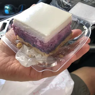 Ube Haupia Slice