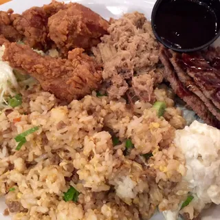 Any Pork and Beef Entrees
