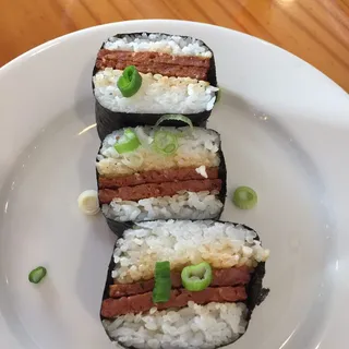 Portuguese Sausage Musubi