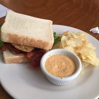 Fried Green Tomato Burger