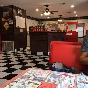 Old school little diner! Great service.