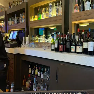 bar area