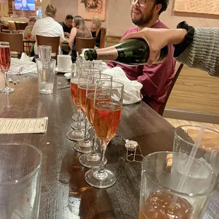 Can't go wrong with birthday bubbly!