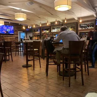 Check in back nine grilled bar with friends