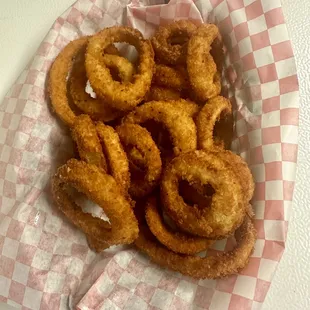Golden Crispy Fried Onion Rings