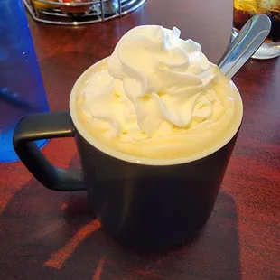 Coffee with Baileys for breakfast