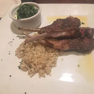 Lamb Chop Dinner