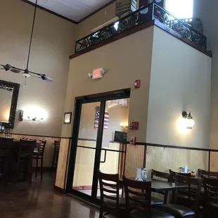 a view of the dining room