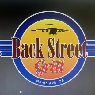 the back street grill logo