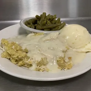 Chicken + Dressing. On special Fridays!