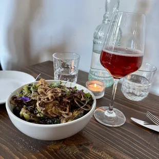 Brussels Sprouts &amp; Sparkling Garmay