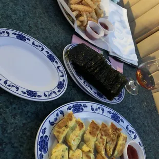 Fries Seaweed Omelette