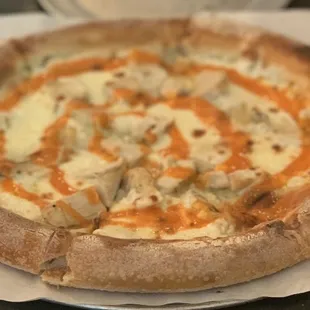 Buffalo chicken pizza