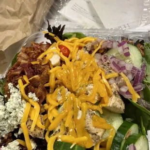 Supposed to be Cranberry Pecan Chicken Salad,