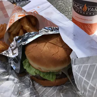 Mushroom Swiss Burger