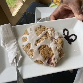 Cranberry & Cream Cheese Scone