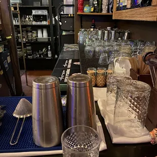 We got to sit at the bar and had the best bartender and service!