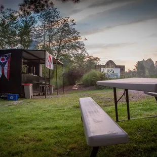 Backcountry Barbecue...now located at Rockmill Brewery. The perfect setting for a perfect real pit barbecue picnic!