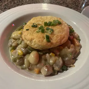 Another photo of the chicken pot pie of heaven