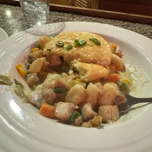 Special: chicken pot pie