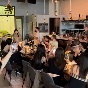 What an amazing space to throw a private event. Wow!