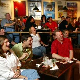 Audience at Backdoor Comedy