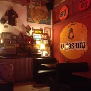 The local decor.