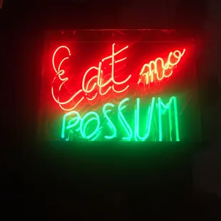 Eat no possum (lol)