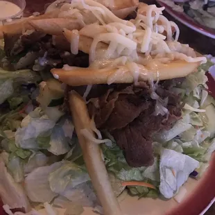 Steak salad