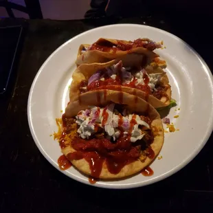 Pork tacos