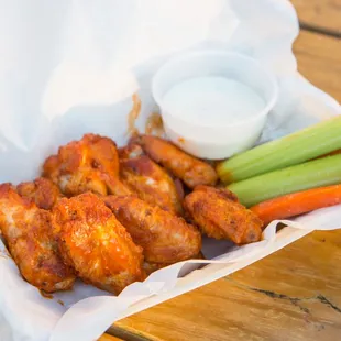 Buffalo chicken wings