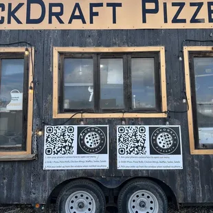 the front of the restaurant