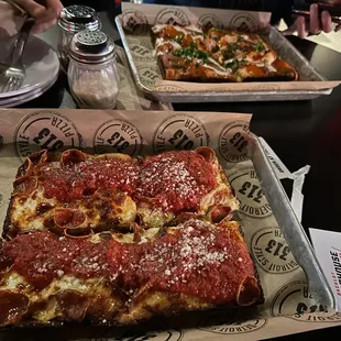 pizza, food