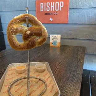 Bavarian pretzel