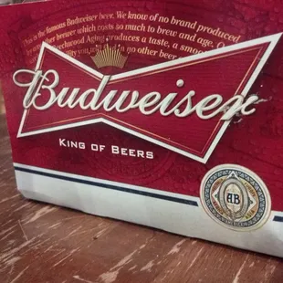 a budweiser king of beers