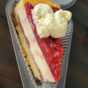 Strawberry shortcake! Really good!