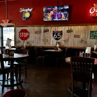 Tables and chairs ,decor